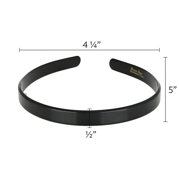 7627 Tortoise Headband , France Luxe 1/2\